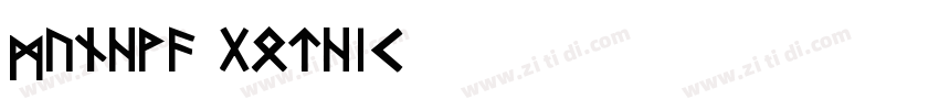 Munhwa Gothic字体转换